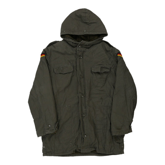 Vintage khaki German Army Unbranded Jacket - mens medium