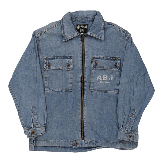 Vintage blue Absolut Joy Denim Jacket - mens large