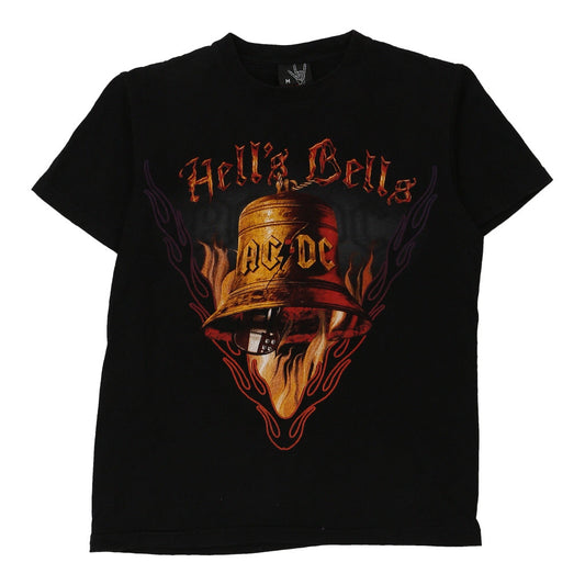 Vintage black AC/DC Hot Rock T-Shirt - mens medium