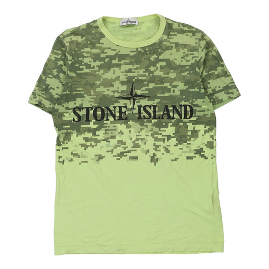 Vintage green Age 14 Stone Island T-Shirt - boys x-large