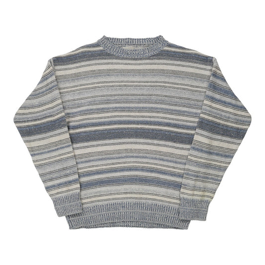 Vintage blue Benetton Jumper - mens medium