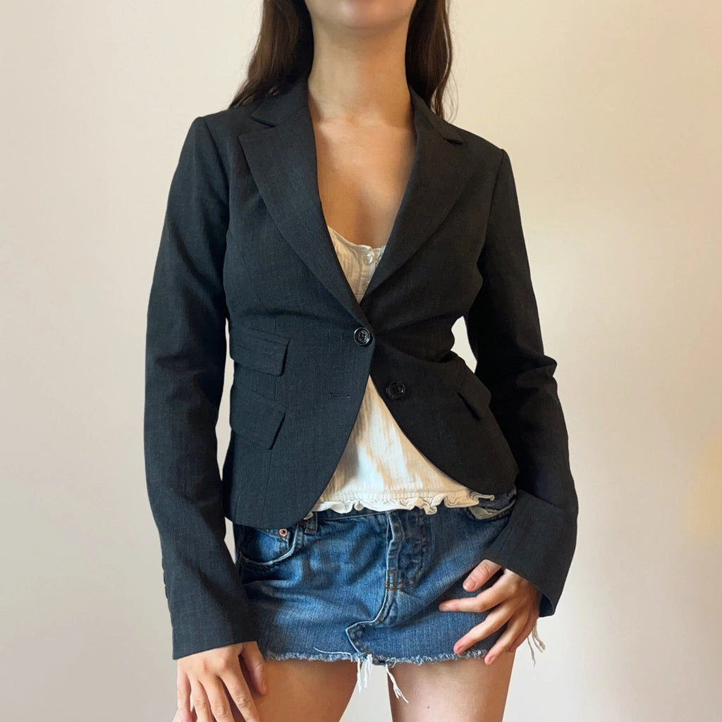 Vintage grey Celyn B Blazer - womens small