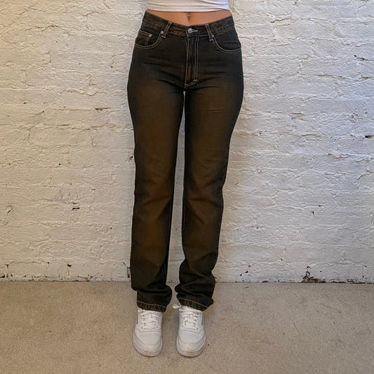 Vintage dark wash First American Jeans - womens 28" waist