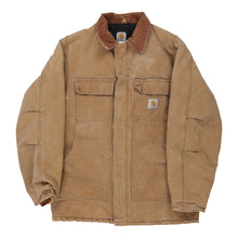  Vintage beige Lightly Worn Carhartt Jacket - mens x-large