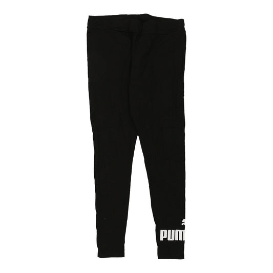 Vintage black Age 15-16 Puma Joggers - girls xx-large