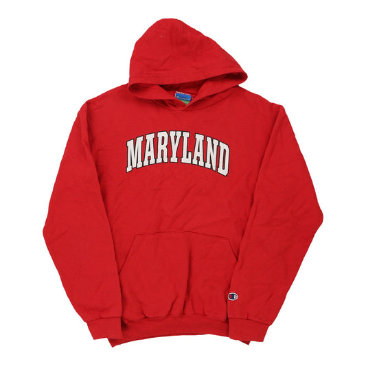 Vintage red Age 14-16 Maryland Champion Hoodie - boys x-large