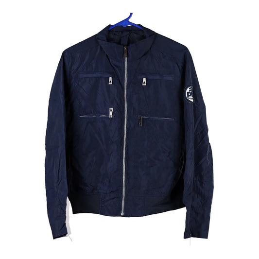 Vintage navy Pittstop Jacket - mens small
