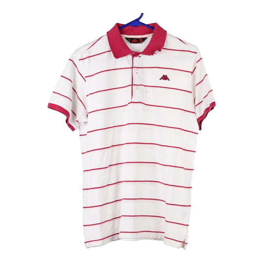 Vintage white Kappa Polo Shirt - mens large