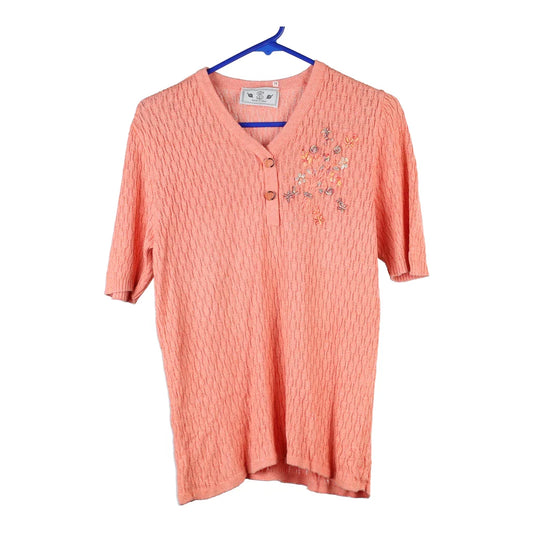 Vintage pink Unbranded Crochet Top - womens medium