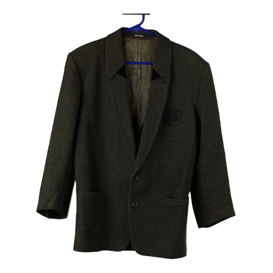 Vintage khaki Silenzio Blazer - mens medium
