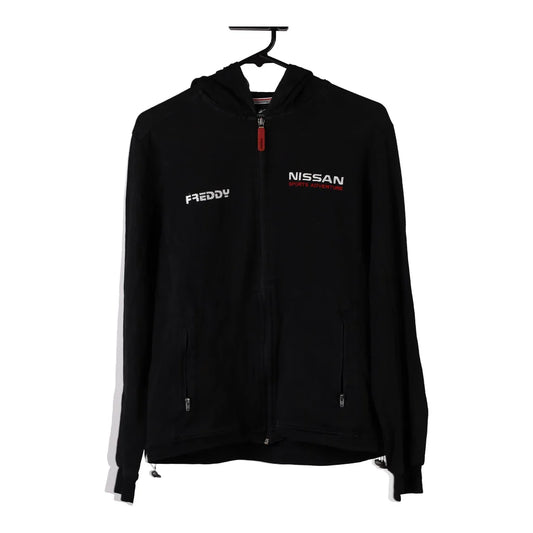 Vintage black Nissan Freddy Hoodie - mens small