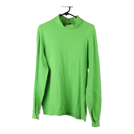 Vintage High Sierra Rollneck - Large Green Cotton