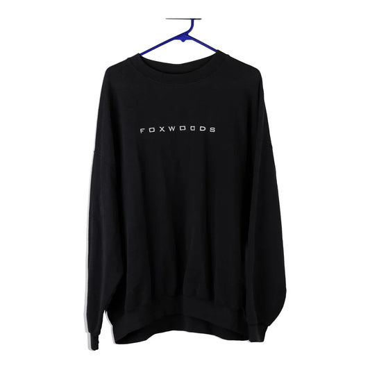 Vintage black Foxwoods Lee Sweatshirt - mens xx-large