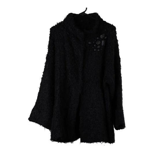 Vintage black Les Copains Jacket - womens medium