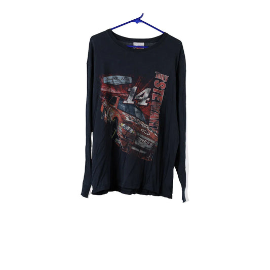 Vintage black Tony Stewart Winners Circle Long Sleeve T-Shirt - mens x-large