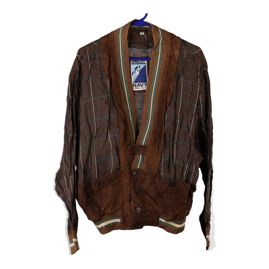 Vintage brown Smalby Cardigan - mens medium