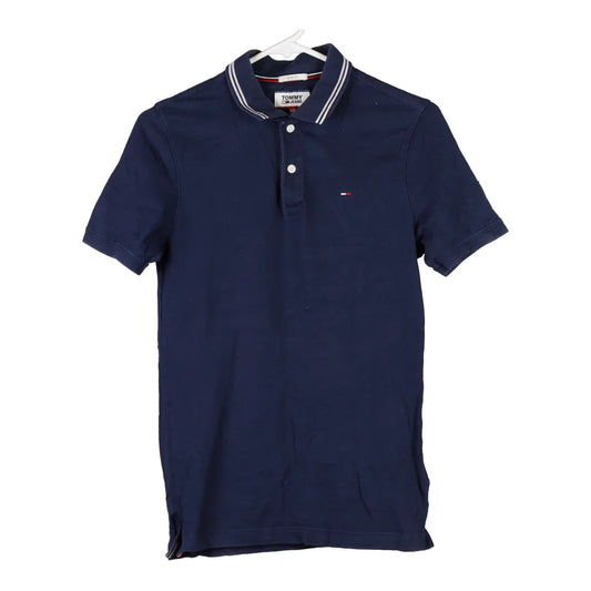 Vintage navy Tommy Hilfiger Polo Shirt - mens x-small