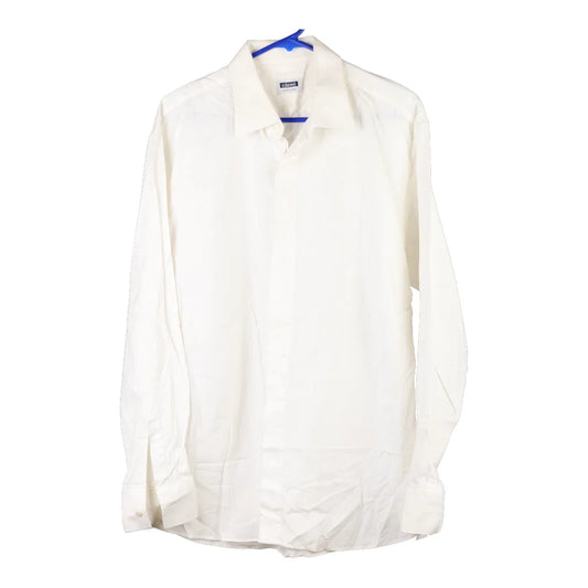 Vintage cream Carrel Shirt - mens x-large