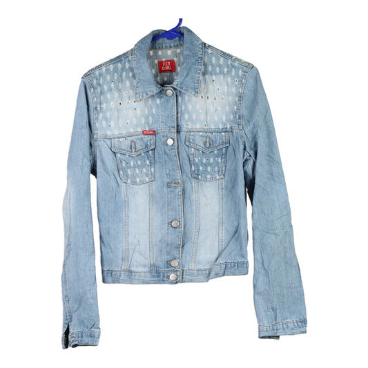 Vintage blue Fly Girl Denim Jacket - womens small