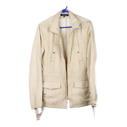 Vintage beige Marina Yachting Jacket - mens medium