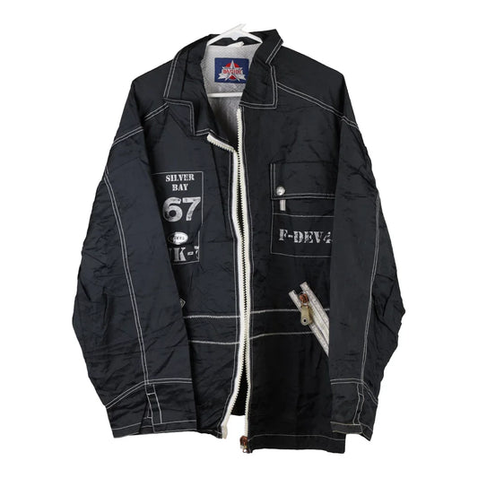 Vintage black Bayside Jacket - mens large