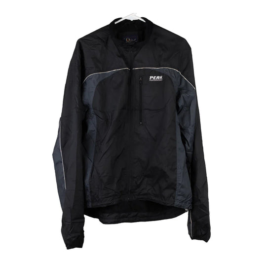 Vintage black Peak Performance Track Jacket - mens large