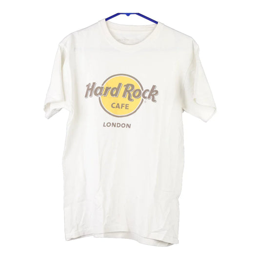 Vintage white London Hard Rock Cafe T-Shirt - mens medium