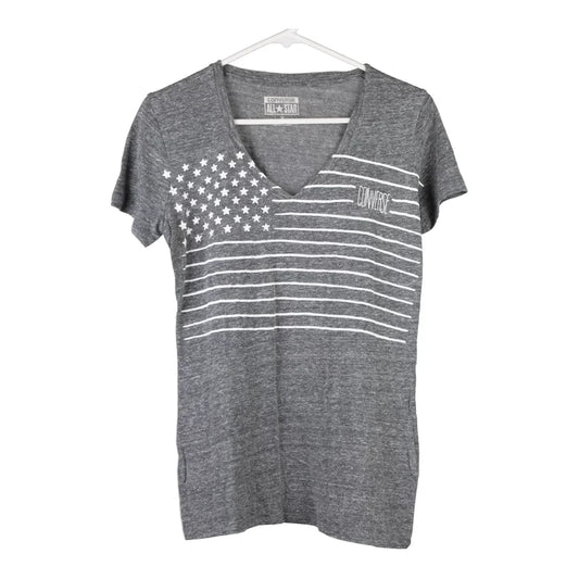 Vintage grey Converse T-Shirt - womens medium