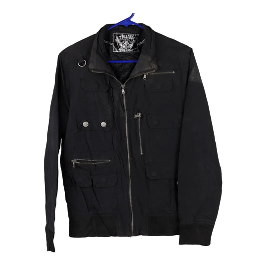 Vintage black X- Two Jeans Jacket - mens medium