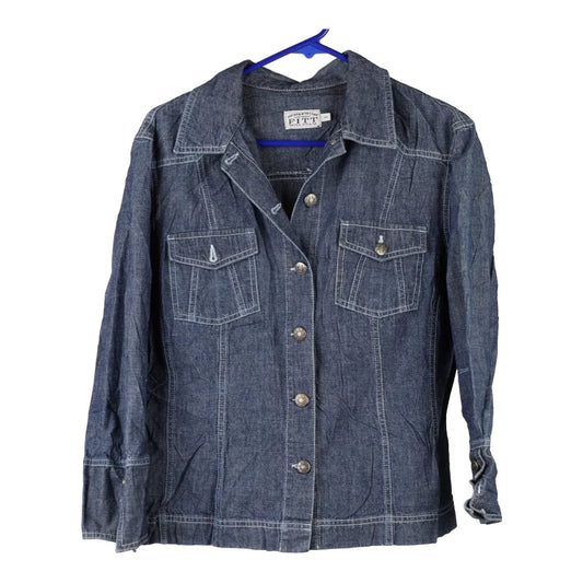 Vintage dark wash Fitt Denim Jacket - womens large