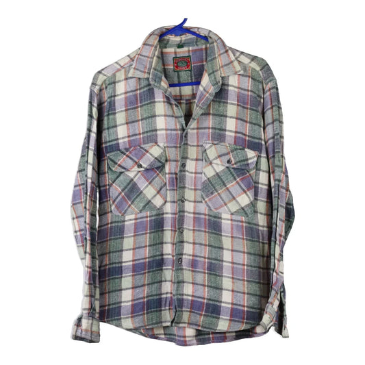 Vintage green Unbranded Flannel Shirt - mens medium