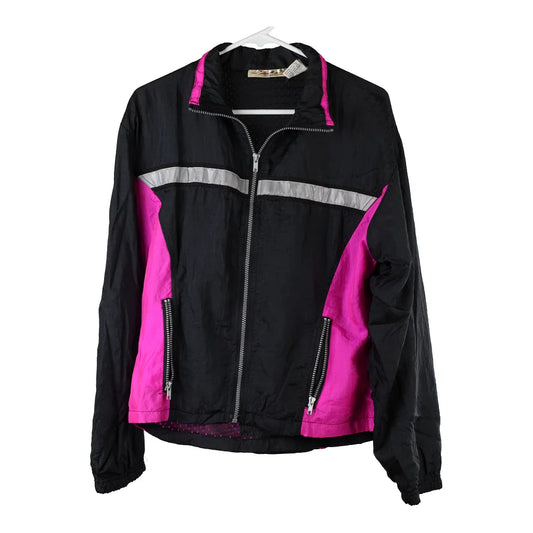 Vintage black Marika Track Jacket - womens medium