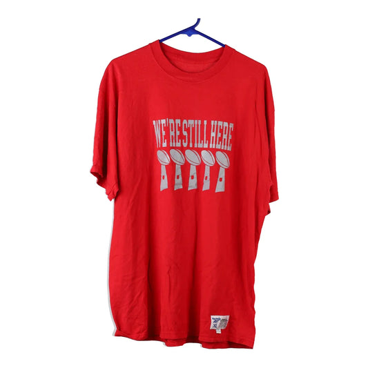 Vintage red Reebok T-Shirt - mens x-large