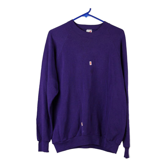 Vintage purple Made in USA Blank Jerzees Sweatshirt - mens x-large