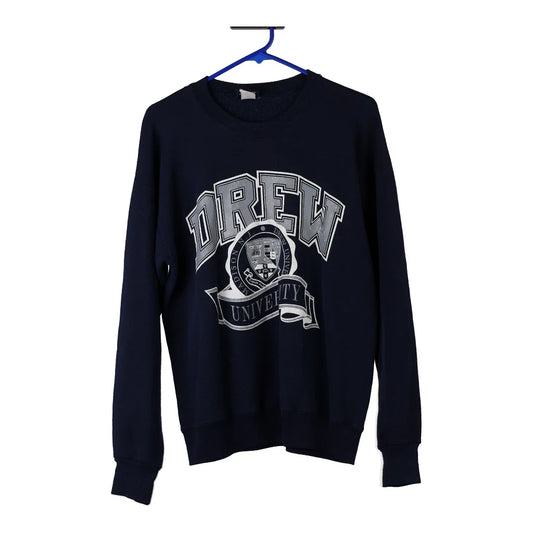 Vintage navy Made in USA Drew University Jansport Sweatshirt - mens large