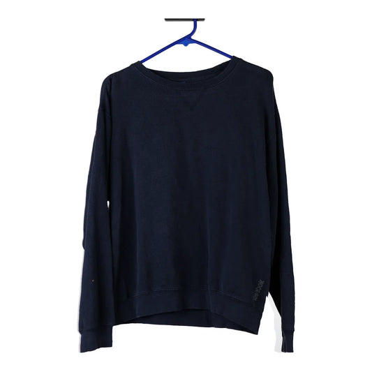 Vintage Reebok Sweatshirt - Small Navy Cotton