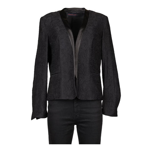 Vintage black Trussardi Jacket - womens large