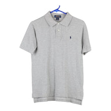  Vintage grey Age 10-12 Ralph Lauren Polo Shirt - boys large