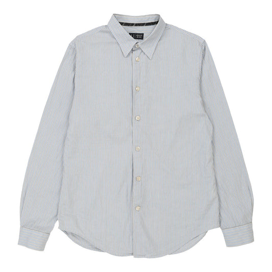Vintage blue Armani Jeans Shirt - mens small