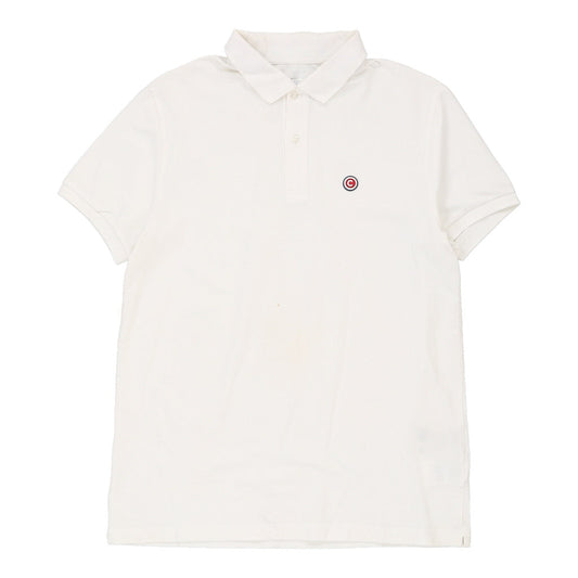 Vintage white Colmar Polo Shirt - mens large