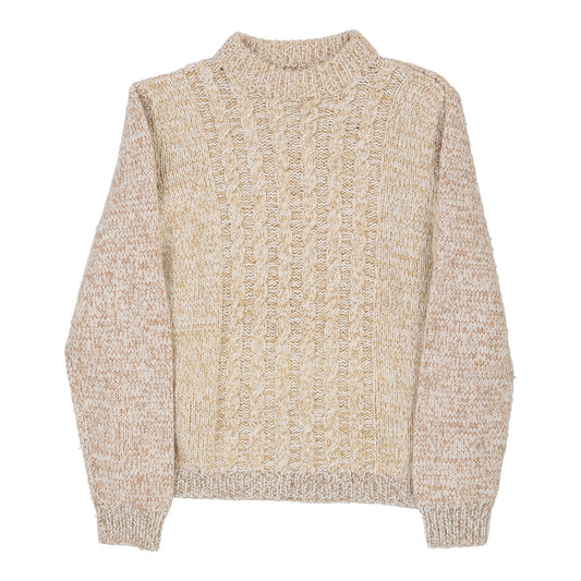 Vintage cream Unbranded Jumper - womens small