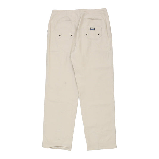 Vintage beige Ralph Lauren Trousers - womens 32" waist