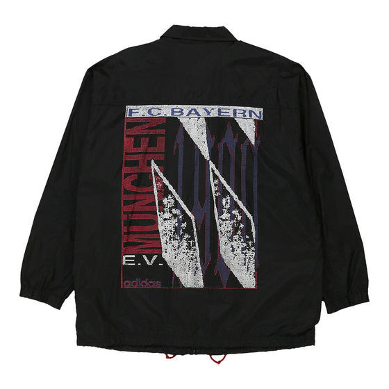 Vintage black FC Bayern Adidas Jacket - mens xx-large