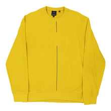  Vintage yellow Armani Exchange Sweatshirt - mens large