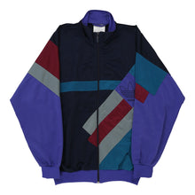  Vintage block colour Adidas Track Jacket - mens large