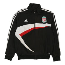  Vintage black Liverpool FC Adidas Track Jacket - mens small