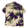 Vintage cream Favant Hawaiian Shirt - mens small