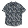 Vintage navy Hurley Hawaiian Shirt - mens x-large