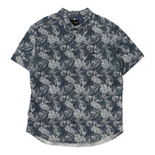  Vintage navy Hurley Hawaiian Shirt - mens x-large