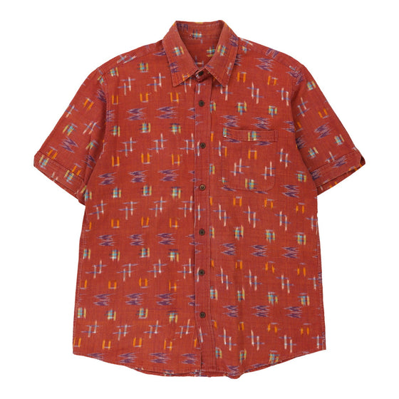 Vintage red Unbranded Patterned Shirt - mens xx-large